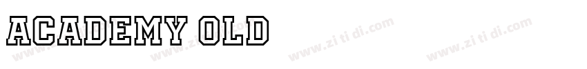 Academy Old字体转换
